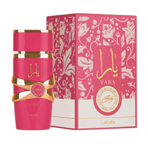 Perfume Yara Candy Lattafa original fragancia dulce gourmand cremosa femenina larga duración