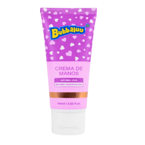 Bubbaluu Crema de Manos Aroma Uva 100ml Hidratante