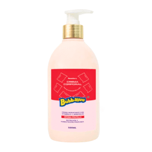Crema corporal Bubbaluu frutilla 500ml Crema hidratante cuerpo Bubbaluu frutilla Producto Bubbaluu cuidado piel