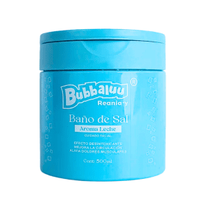 Baño de sal facial Bubbaluu aroma leche Exfoliante facial Bubbaluu suave Limpieza facial Bubbaluu exfoliante
