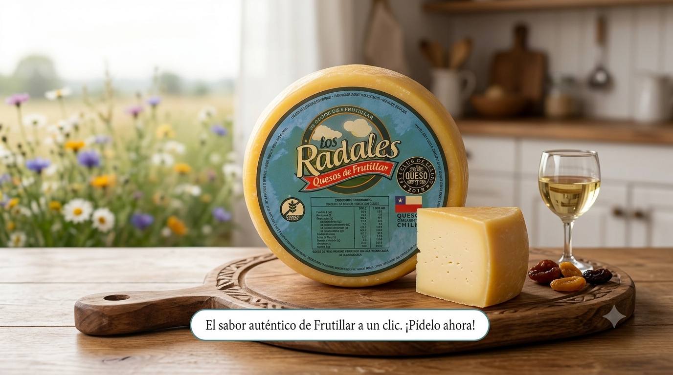 Pieza Queso Mantecoso Los Radales 1kg